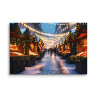 Twilight at the Winter Market